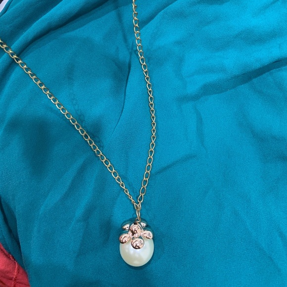 Necklaces silver golden pearls - Picture 9 of 10